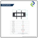32-85 Inch Full Motion TV Wall Mount – MaxFlex Universal Fit & Easy Install