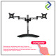 Premium Dual Monitor Stand | Tempered Glass | 15-27 inch | Adjustable Desk Mount Premium Dual Monitor Stand | Tempered Glass | 15-27 inch | Adjustable Desk Mount