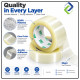 Clear Packing Tape 45mm × 114m 50µm High Adhesion
