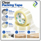 Clear Packing Tape 45mm × 114m 50µm High Adhesion