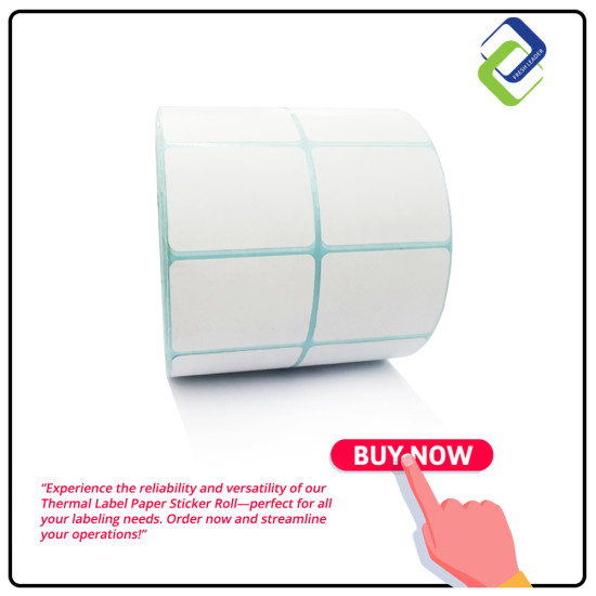 Thermal Label Paper Sticker Roll 40mm X 30mm (2500pcs)