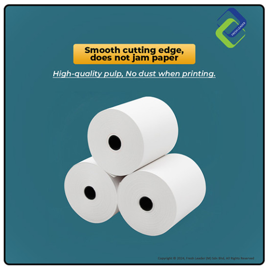 Coreless Thermal Receipt Paper 57x30mm – High Quality, No Core for Efficient Use Coreless Thermal Receipt Paper 57x30mm – High Quality, No Core for Efficient Use