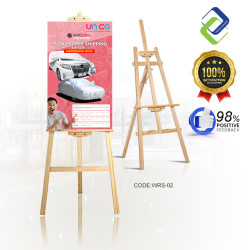 Wooden Artist Painting Display Easel Stand 150cm Height - Professional Art Supplies