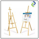 Wooden Artist Painting Display Easel Stand 150cm Height - Professional Art Supplies