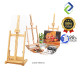 Artistic Pine Wood Easel Stand for Paintings - Display Your Masterpieces Artistic Pine Wood Easel Stand for Paintings - Display Your Masterpieces
