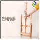 Artistic Pine Wood Easel Stand for Paintings - Display Your Masterpieces Artistic Pine Wood Easel Stand for Paintings - Display Your Masterpieces