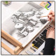 Artistic Pine Wood Easel Stand for Paintings - Display Your Masterpieces Artistic Pine Wood Easel Stand for Paintings - Display Your Masterpieces